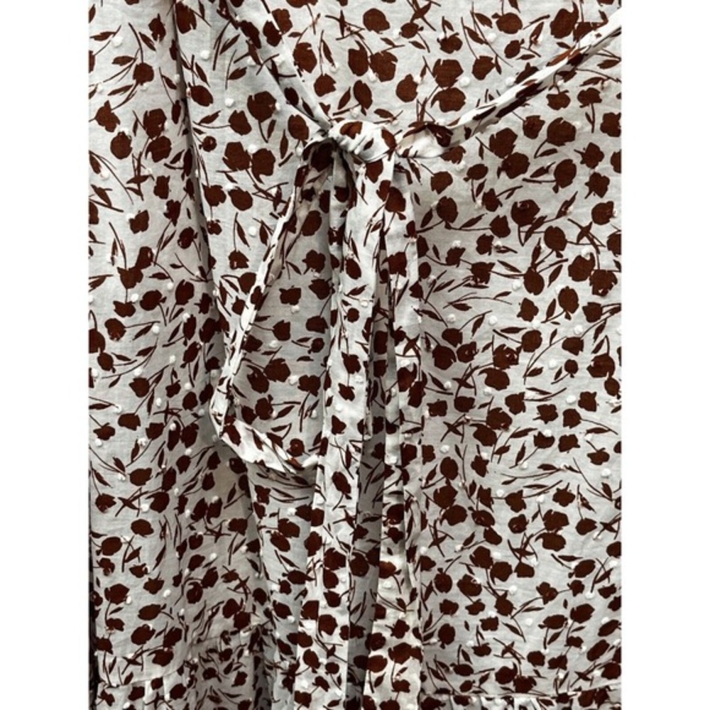 Rixo x Target Floral Dress Womens Plus 4X Print Pattern Ruffle Tiered Midi NEW - Picture 11 of 12